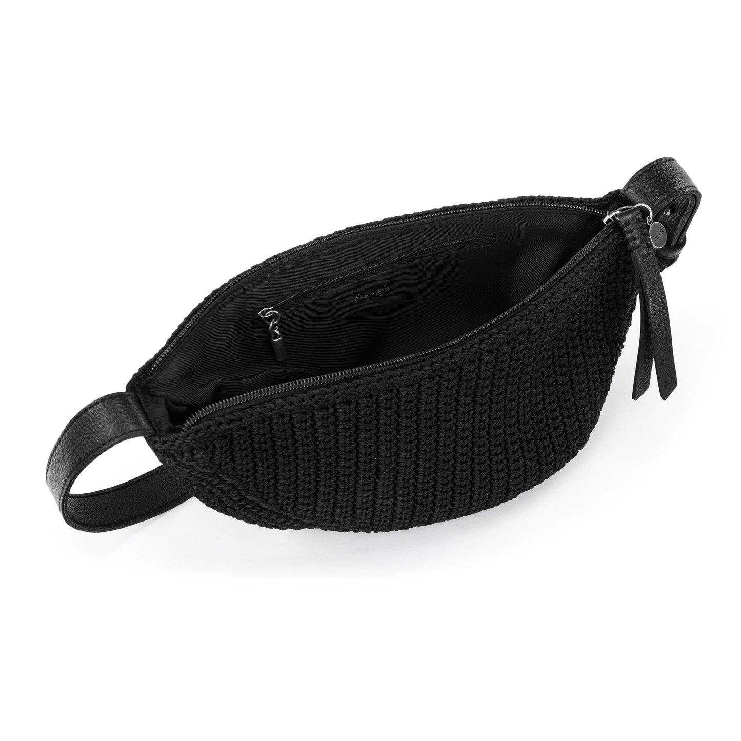 Tess Sling - Hand Crochet - Black