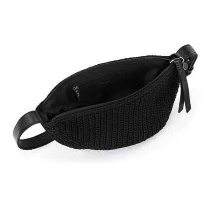 Tess Sling - Hand Crochet - Black