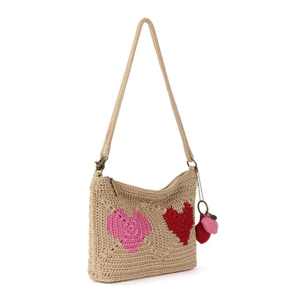 Lumi Crossbody - Hand Crochet - Bamboo Heart