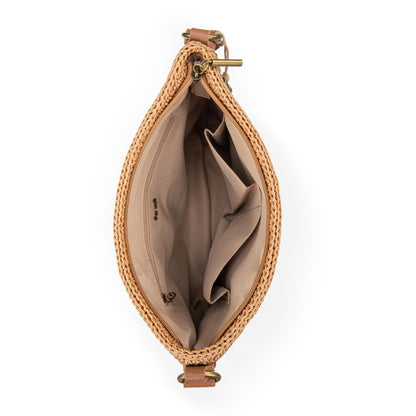 Melrose Crossbody - Hand Crochet - Bamboo Medallion