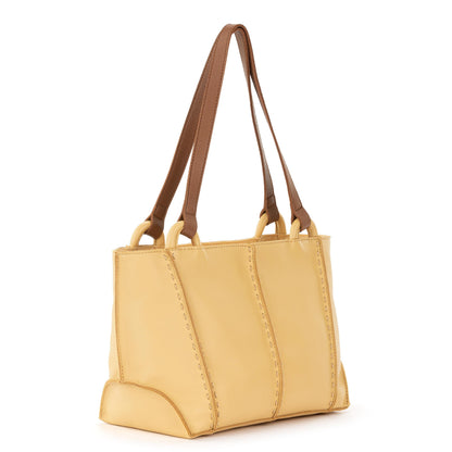 Los Feliz Satchel - Leather - Buttercup