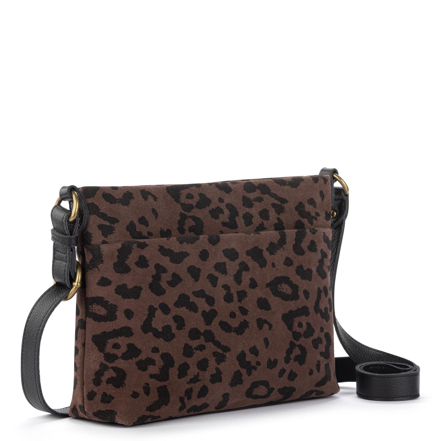 Melrose Crossbody - Leather - Leopard Suede