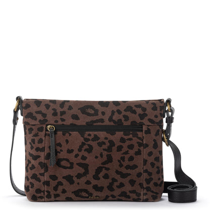 Melrose Crossbody - Leather - Leopard Suede