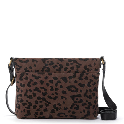 Melrose Crossbody - Leather - Leopard Suede